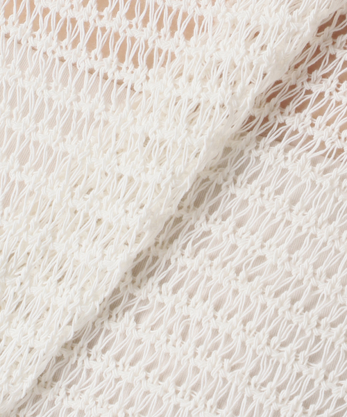 FRAMeWORK（フレームワーク）の「コットンコードニットプルオーバー（ニット/セーター・レディース・ベージュ/ホワイト・FREE）」の15枚目の写真