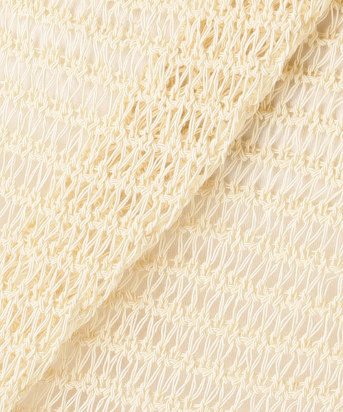 FRAMeWORK（フレームワーク）の「コットンコードニットプルオーバー（ニット/セーター・レディース・ベージュ/ホワイト・FREE）」の17枚目の写真