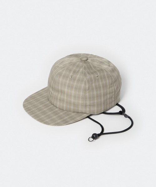 DAIWA PIER39(ダイワピア39)の「DAIWA PIER39 TECH 6PANEL CAP SUMMER PLAID ダイワ ピア39(キャップ・メンズ・ライトグレー/グレー系その他・FREE)」の2枚目の写真