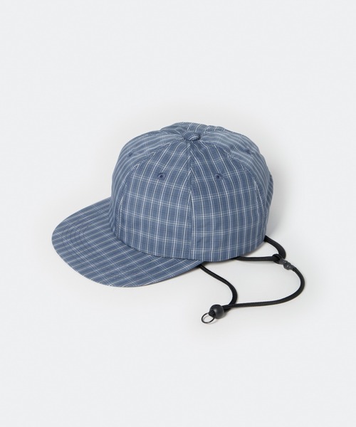 DAIWA PIER39(ダイワピア39)の「DAIWA PIER39 TECH 6PANEL CAP SUMMER PLAID ダイワ ピア39(キャップ・メンズ・ライトグレー/グレー系その他/ブルー・FREE)」の3枚目の写真