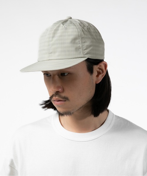 DAIWA PIER39(ダイワピア39)の「DAIWA PIER39 TECH 6PANEL CAP SUMMER PLAID ダイワ ピア39(キャップ・メンズ・ライトグレー/グレー系その他/ブルー・FREE)」の4枚目の写真