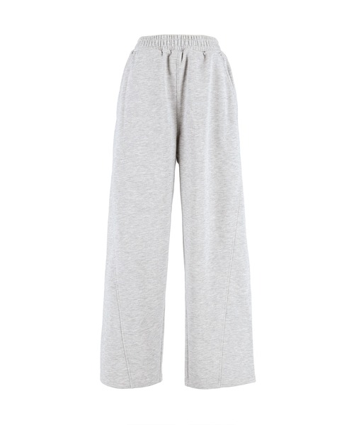 coca（coca）（コカ）の「裏毛カーブスウェットパンツ（スウェットパンツ・レディース・グレー/ブラック・L/M/S）」の21枚目の写真