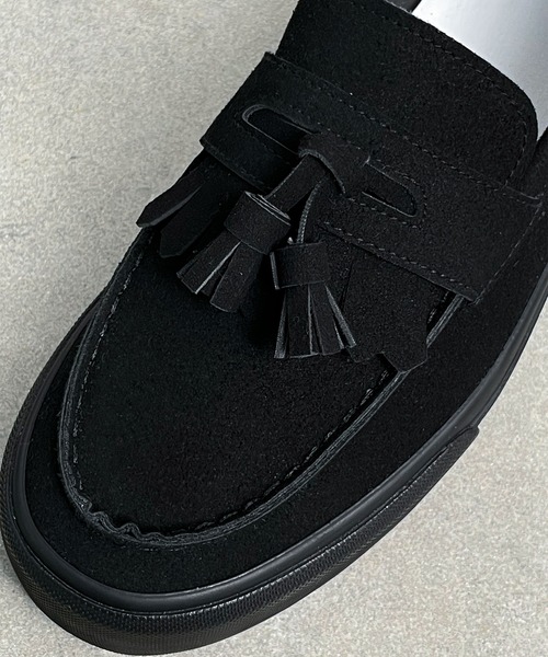CALIFORNIA OUTFITTERS（カリフォルニア アウトフィッターズ）の「1D65-SZ ボリュームソール タッセルローファー 厚底（ローファー・メンズ・ブラック/ブラウン・44/42/40）」の21枚目の写真