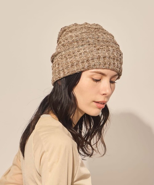 arth(アース)の「arth Hemp Wave Knit Watch / アース(ニットキャップ/ビーニー・メンズ・ブラック/ベージュ/グレー・57~59cm)」の17枚目の写真
