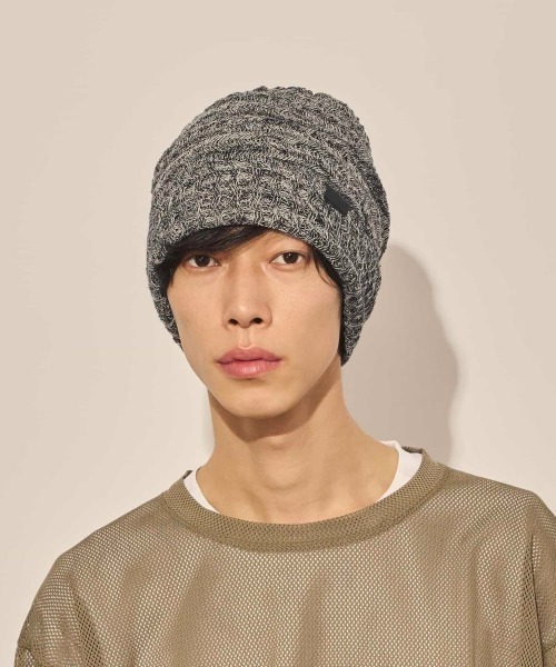 arth(アース)の「arth Hemp Wave Knit Watch / アース(ニットキャップ/ビーニー・メンズ・ブラック/ベージュ/グレー・57~59cm)」の21枚目の写真