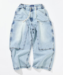 NAUTICA | NAUTICA/ノーティカ スーパーワイド カーブシルエット ダブルニー デニムペインターパンツ(デニムパンツ)