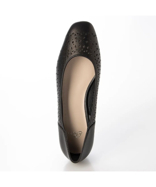 Riz raffinee（リズラフィーネ）の「カットワークフラットパンプス（パンプス・レディース・ブラック・24.5cm/24cm/23.5cm/23cm/22.5cm）」の20枚目の写真
