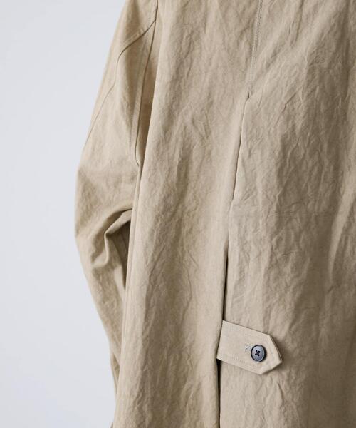 かぐれ（カグレ）の「コットンバックタックショートコート（その他アウター・レディース・ベージュ/アイボリー/ブラック・FREE）」の12枚目の写真