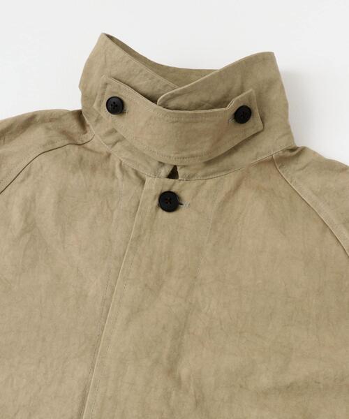 かぐれ（カグレ）の「コットンバックタックショートコート（その他アウター・レディース・ベージュ/アイボリー/ブラック・FREE）」の14枚目の写真