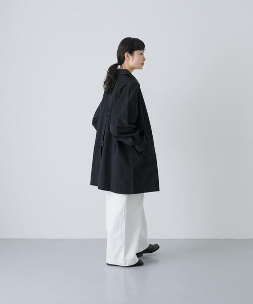 かぐれ（カグレ）の「コットンバックタックショートコート（その他アウター・レディース・ベージュ/アイボリー/ブラック・FREE）」の19枚目の写真