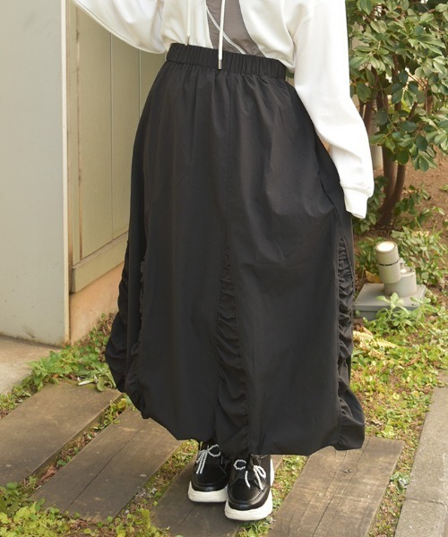 axes femme(アクシーズファム)の「バルーンスカート(スカート・レディース・ブラック/ベージュ・FREE)」の2枚目の写真