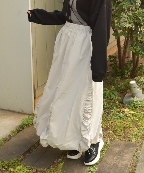 axes femme(アクシーズファム)の「バルーンスカート(スカート・レディース・ブラック/ベージュ・FREE)」の6枚目の写真