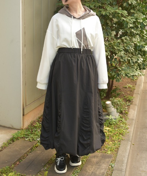 axes femme(アクシーズファム)の「バルーンスカート(スカート・レディース・ブラック/ベージュ・FREE)」の7枚目の写真