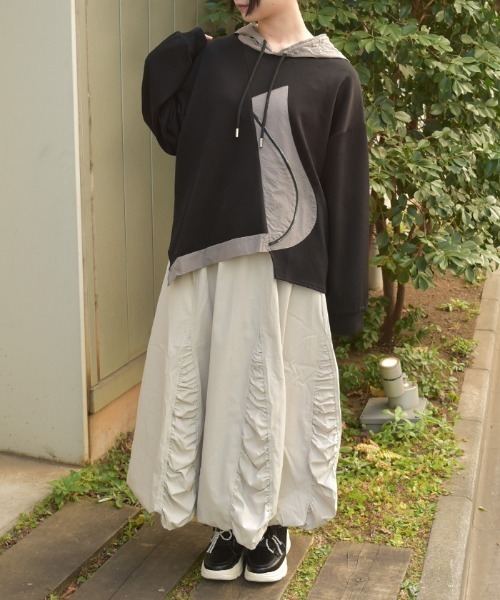 axes femme(アクシーズファム)の「バルーンスカート(スカート・レディース・ブラック/ベージュ・FREE)」の8枚目の写真