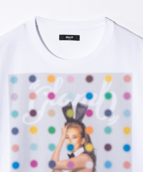 glamb(グラム)の「Bunny Girl T-Shirt / バニーガールTシャツ(Tシャツ/カットソー・メンズ・ブラック/ホワイト・S/M/L)」の9枚目の写真