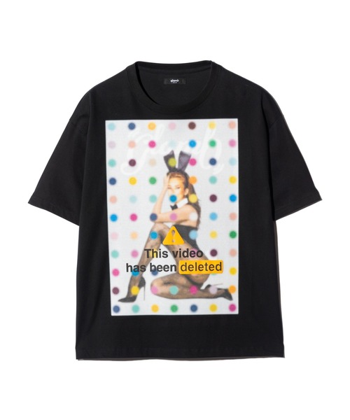 glamb(グラム)の「Bunny Girl T-Shirt / バニーガールTシャツ(Tシャツ/カットソー・メンズ・ブラック/ホワイト・S/M/L)」の11枚目の写真