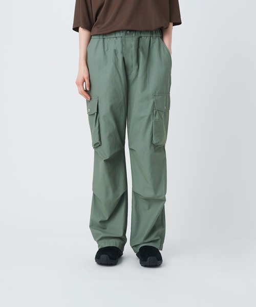 Snow Peak(スノーピーク)の「Snow Peak / Light Dobby Cloth Pants ライトドビークロスパンツ(その他パンツ・メンズ・ブラック/グレイッシュベージュ/アーミー・S/M/L/XL)」の2枚目の写真
