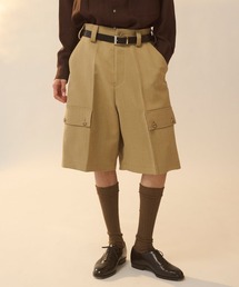 UJOH（ウジョー）の「【UJOH HOMME/ウジョー】2×4 Cargo Pocket Half PNT/ 三重織 / M732-P51-900（その他パンツ）」