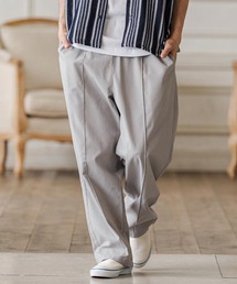 CAMBIO（カンビオ）の「mp14684-Linen Rayon Wide Straight Pants ワイドストレートパンツ(CAM26SS-022)（その他パンツ）」