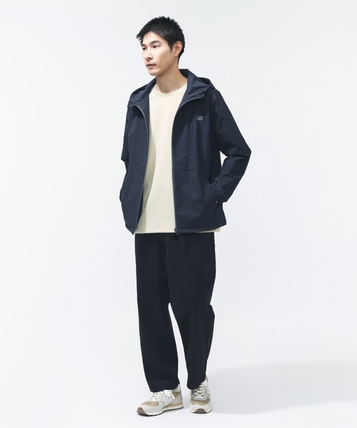 NEW BALANCE（ニューバランス）の「【別注】ニューバランス New Balance ウーブンショートスリーブTシャツ 限定コラボ（Tシャツ/カットソー・メンズ・サンドグレー/グレー/ブラック・S/M/L/LL/3L）」の11枚目の写真