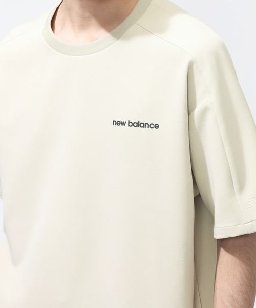 NEW BALANCE（ニューバランス）の「【別注】ニューバランス New Balance ウーブンショートスリーブTシャツ 限定コラボ（Tシャツ/カットソー・メンズ・サンドグレー/グレー/ブラック・S/M/L/LL/3L）」の12枚目の写真