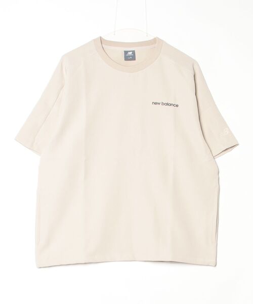 NEW BALANCE（ニューバランス）の「【別注】ニューバランス New Balance ウーブンショートスリーブTシャツ 限定コラボ（Tシャツ/カットソー・メンズ・サンドグレー/グレー/ブラック・S/M/L/LL/3L）」の17枚目の写真
