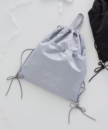 Maison de FLEUR | ギャザーリボンナップサック(バックパック/リュック)