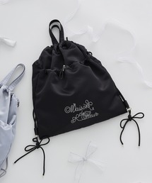 Maison de FLEUR（メゾンドフルール）の「ギャザーリボンナップサック（バックパック/リュック）」