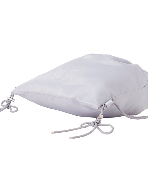 Maison de FLEUR（メゾンドフルール）の「ギャザーリボンナップサック（バックパック/リュック・レディース・グレー/ブラック・FREE）」の13枚目の写真