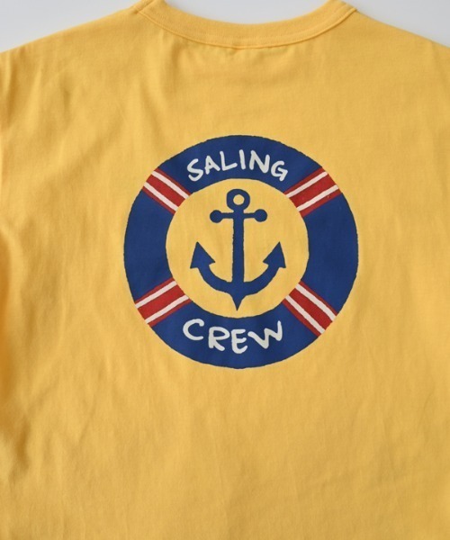 jeans-b 2nd（ジーンズベーセカンド）の「Jeans-b 2nd/ジーンズベーセカンド SALING CREW Tシャツ（Tシャツ/カットソー・キッズ・イエロー/アイボリー・120cm/130cm/140cm/150cm/160cm/110cm）」の16枚目の写真