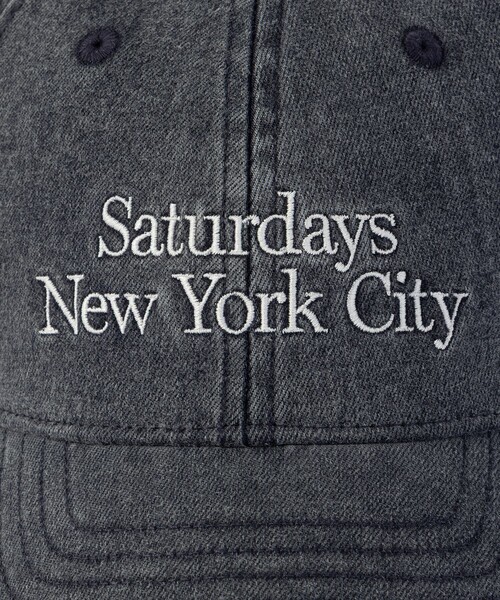 Saturdays Golf（サタデーズゴルフ）の「Pigment Dyed Miller Standard Cap（キャップ・メンズ・ネイビー/スミクロ・FREE）」の11枚目の写真