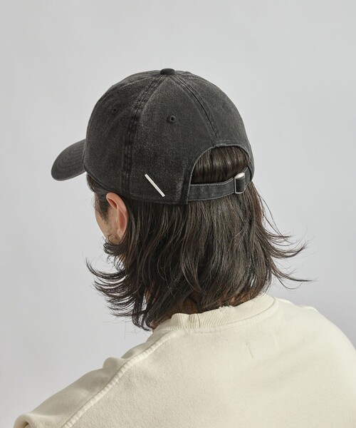 Saturdays Golf（サタデーズゴルフ）の「Pigment Dyed Miller Standard Cap（キャップ・メンズ・ネイビー/スミクロ・FREE）」の5枚目の写真