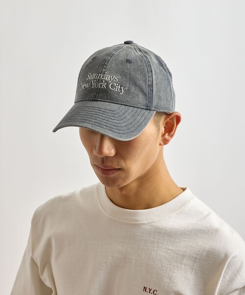 Saturdays Golf（サタデーズゴルフ）の「Pigment Dyed Miller Standard Cap（キャップ・メンズ・ネイビー/スミクロ・FREE）」の2枚目の写真