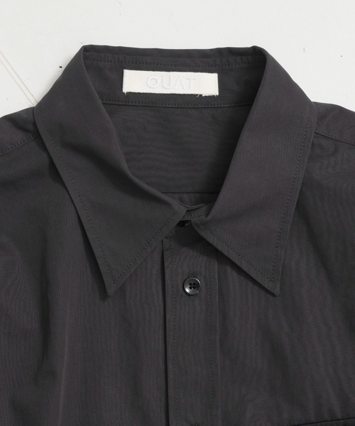 OUAT(オーユーエーティー)の「【OUAT】OFFICE SHIRTS(シャツ/ブラウス・メンズ・ブラック・3/2)」の2枚目の写真