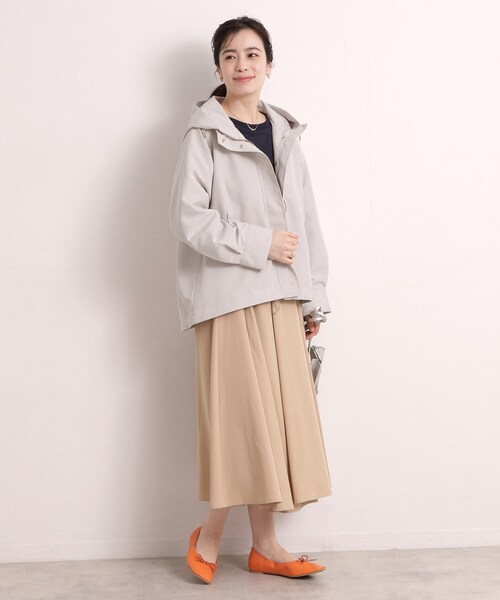 ITS'DEMO（イッツデモ）の「撥水・花粉防止マウンテンパーカー（その他アウター・レディース・ライトグレー/アイボリー/ライトベージュ・00）」の20枚目の写真