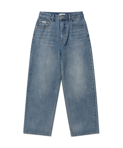 Wacky WiLLy（ワッキーウィリー）の「[26SS] ウィメンズセミワイドデニムパンツブルー（デニムパンツ・レディース・その他・SMALL/MEDIUM/LARGE）」の7枚目の写真