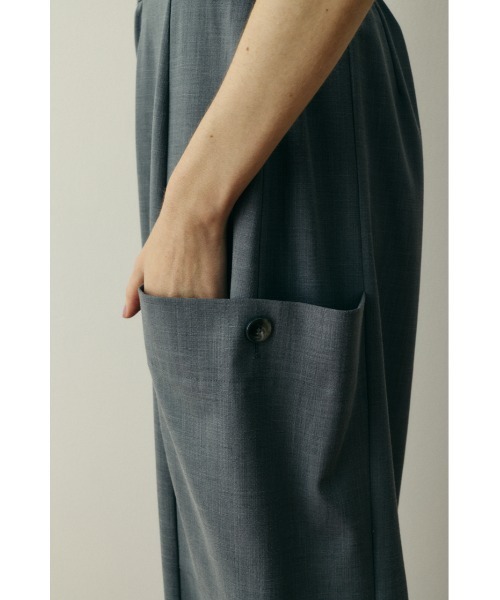 HeRIN.CYE(ヘリンドットサイ)の「Side big pocket pants サイドビッグポケットパンツ(その他パンツ・レディース・グレー/ブラック・38/36)」の15枚目の写真