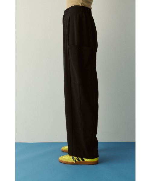 HeRIN.CYE(ヘリンドットサイ)の「Side big pocket pants サイドビッグポケットパンツ(その他パンツ・レディース・グレー/ブラック・38/36)」の4枚目の写真