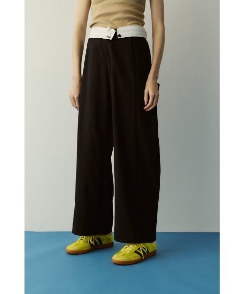 HeRIN.CYE(ヘリンドットサイ)の「Side big pocket pants サイドビッグポケットパンツ(その他パンツ・レディース・グレー/ブラック・38/36)」の6枚目の写真