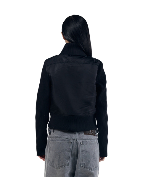 AAKAM(アーカム)の「Knitted Nylon Jacket (Black)(ナイロンジャケット・レディース・その他・1/2)」の20枚目の写真