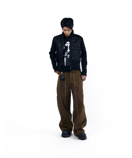 AAKAM(アーカム)の「Knitted Nylon Jacket (Black)(ナイロンジャケット・レディース・その他・1/2)」の13枚目の写真