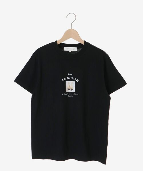 le.coeur blanc（ルクールブラン）の「Rue CAMBON TEE（Tシャツ/カットソー・レディース・ホワイト/ブラック・38）」の12枚目の写真