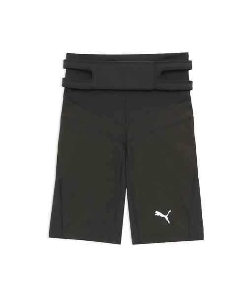 PUMA(プーマ)の「PUMA プーマ メンズ ランニング スピード ハーフタイツ 骨盤ベルト付 SPEED HA(レギンス/スパッツ・メンズ・ブラック・LARGE/SMALL/MEDIUM/X-LARGE)」の1枚目の写真