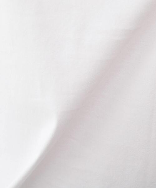 MEN'S MELROSE(メンズメルローズ)の「マーセライズドスムース ヘンリーネックTシャツ(Tシャツ/カットソー・メンズ・ホワイト/グリーン/チャコールグレー・2/4/3)」の9枚目の写真