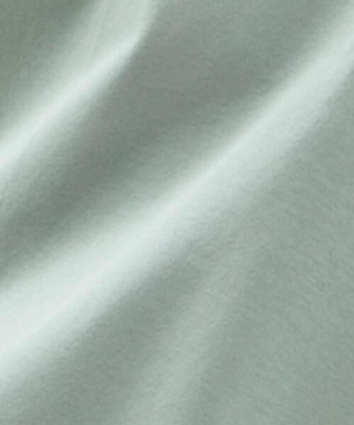 MEN'S MELROSE(メンズメルローズ)の「マーセライズドスムース ヘンリーネックTシャツ(Tシャツ/カットソー・メンズ・ホワイト/グリーン/チャコールグレー・2/4/3)」の10枚目の写真