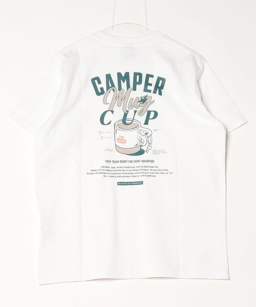 CHUMS(チャムス)の「【CHUMS】Camper Mug Cup T-Shirt(Tシャツ/カットソー・メンズ・グリーン/ホワイト/グレー/ネイビー・LARGE/X-LARGE/MEDIUM)」の8枚目の写真