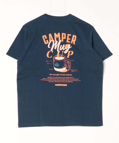 CHUMS(チャムス)の「【CHUMS】Camper Mug Cup T-Shirt(Tシャツ/カットソー・メンズ・グリーン/ホワイト/グレー/ネイビー・LARGE/X-LARGE/MEDIUM)」の5枚目の写真