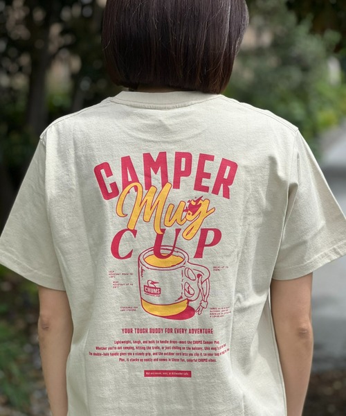 CHUMS(チャムス)の「【CHUMS】Camper Mug Cup T-Shirt(Tシャツ/カットソー・メンズ・グリーン/ホワイト/グレー/ネイビー・LARGE/X-LARGE/MEDIUM)」の17枚目の写真