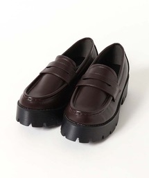 Bleu Bleuet（ブルーブルーエ）の「厚底コインローファー（ローファー）」