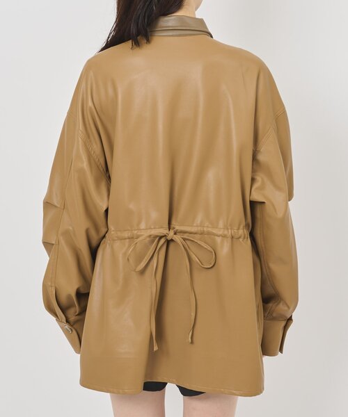 mystic（ミスティック）の「マルチWAYレースレイヤードジャケット（その他アウター・レディース・アイボリー/キャメル・2/1）」の21枚目の写真